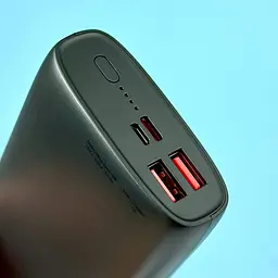 Зовнішній акумулятор HOCO J122A Respect 22.5W+PD20W fully compatible power bank(20000mAh) Black - мініатюра 8