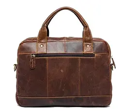 Чоловіча шкіряна сумка Vintage 36х26х6,5 см sum0012564 - мініатюра 3
