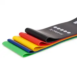 Резинки для фітнесу Cornix Mini Power Band набір 5 шт 1-20 кг XR-0045 - мініатюра 4