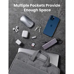 Сумка UGREEN LP437 Laptop Bag 15''-15.9'' (Gray)(UGR-30325) (UGR-30325) - мініатюра 4