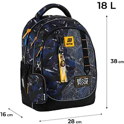 Рюкзак Kite Education 700 Beast Mode (K25-700M-4) - мініатюра 3