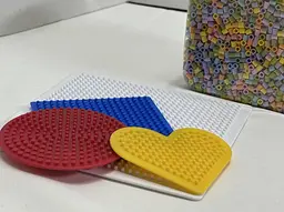 Термомозаїка IKEA з пластинами 13 000 намистин творчий набір у пастельних кольорах - мініатюра 4