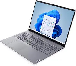 Ноутбук Lenovo 16 ThinkBook 16-G8 WUXGA IPS AG/Intel U5-135H/16GB/512SSD/UMA/DOS/Gray (21SK00FQRA) - мініатюра 2