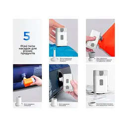Насос-ліхтар-powerbank кемпінговий Flextail Max Pump 2 Plus, білий - мініатюра 21