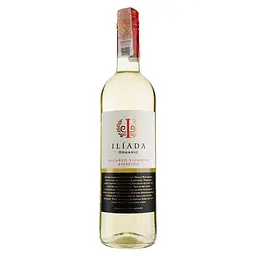 Вино Anecoop Iliada Organic White D.O., біле, сухе, 12,5%, 0,75 л