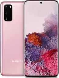 Смартфон Samsung Galaxy S20 5G 12/128Gb Pink SM-G9810 [NFC, 2 SIM, no e-SIM] (Asian Version) - мініатюра 5