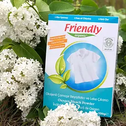 Органічний кисневий порошок Friendly Organic для видалення плям 500 г - мініатюра 2