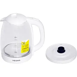 Чайник електричний Vegas VEK-0038W 2200Вт 1.7 л білий (VEK-0038W) - мініатюра 3