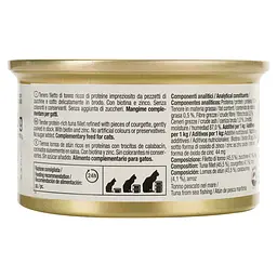 Вологий корм для котів GimCat Superfood Shiny Cat Duo з тунцем та цукіні 70 г - мініатюра 4