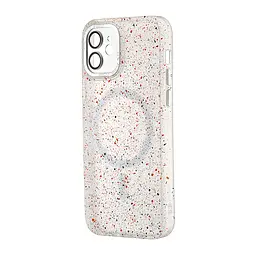 Чохол Splatter with MagSafe Protected Camera iPhone 12 White