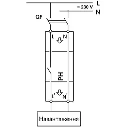 Реле напруги Новатек-Електро PH-32t - мініатюра 2