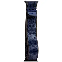 Ремінець Nike Sport Loop для Apple Watch 42(ser.1-3)/44/45/46/49mm Black / Blue - мініатюра 2