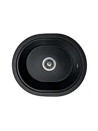 Кухонна мийка Adamant Circum 500x425x180 чорний 622223, Чорний