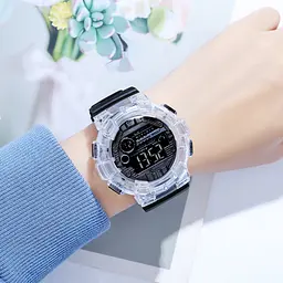 Наручний годинник чоловічий 2110WT White Skmei acs0030269 - мініатюра 4