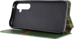 Чохол-книжка GETMAN Cubic Cover Case для Galaxy A54 5G Green [86304] - мініатюра 5