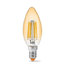 Світлодіодна лампа Videx Filament 6 W E14 2200 K (VL-C37FA-06142) - мініатюра 2