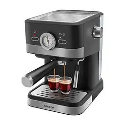Рожковая кофеварка эспрессо Sencor SES 1721BK