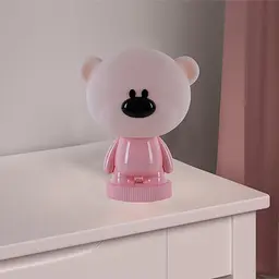 Світильник-нічник Kite LED з акумулятором Bear рожевий (K24-490-2-2) - мініатюра 4