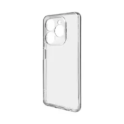 Прозрачный чехол для TECNO Spark 20 Pro 4G (KJ6) с защитой камеры, тонкий, силиконовый, бесцветный, ударостойкий, противоударный бампер с закрытой камерой, ArmorStandart (ARM74393)