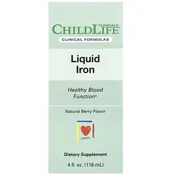 Залізо рідке ChildLife Clinicals смак ягід 118 мл - мініатюра 2