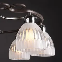 Люстра стельова Brille E14 40W BR (LK-288C/8) - мініатюра 7