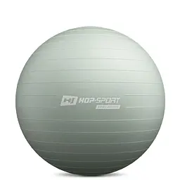 Фітбол Hop-Sport 65см шавлієвий + насос - мініатюра 2