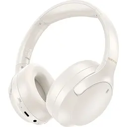 Бездротові навушники Borofone BO31 Prestige active noise Reduction BT headphones Milky white