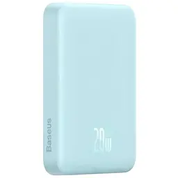Портативний ЗП Power Bank Baseus Magnetic Mini OS 20W c БЗП 10000 mAh (PPCX110105) Blue - мініатюра 4