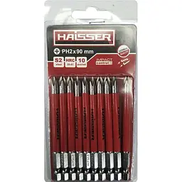 Набір біт Haisser PH2X90 мм (10шт)