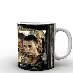 Кухоль GeekLand Шалений макс Mad Max Накс та фуріозу MM.02.011 330 мл білий - мініатюра 3