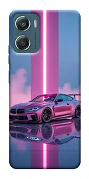 TPU чохол Demsky Pink neon car для Motorola Moto G06