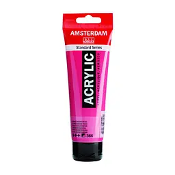 Фарба акрилова Amsterdam 366, Хінакрідон рожевий 120 мл
