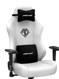 Крісло ігрове Anda Seat Phantom 3 Size L White (AD18Y-06-W-PV) - мініатюра 5