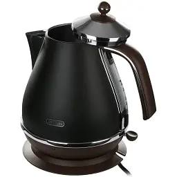 Електрочайник Delonghi KBOV2001.BK Icona Vintage Black UA - мініатюра 4