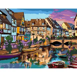 Картина за номерами Rosa Start Colorful Сity 35x45 см