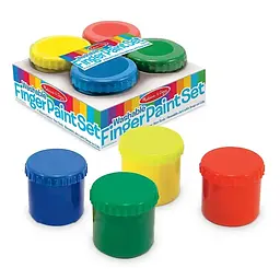 Пальчикові фарби Melissa&Doug, 4 цвета (MD4146)