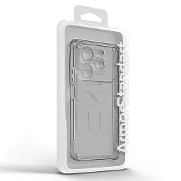Чохол ArmorStandart Air Force для Tecno Pova 6 Neo (LI6) Camera cover Clear - мініатюра 6