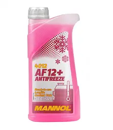 Антифриз MANNOL AF12 + Longlife Antifreeze -40 ° C червоний 1л MN4012-1