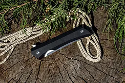 Ніж складаний туристичний Ruike Hussar P121-B/(9.2 см) 14C28N/G10 чорний - мініатюра 7