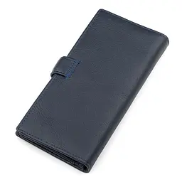 Чоловічий купюрник ST Leather 18365 (ST147) синій - мініатюра 5