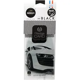 Ароматизатор Aroma Car Prestige Card Black