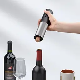 Набір для вина 4 в 1 Zally ProWine PV3 - акумуляторний електроштопор - мініатюра 8