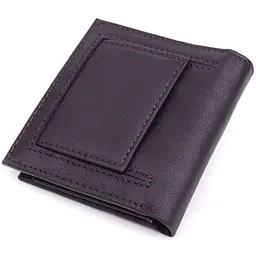 Компактний жіночий гаманець із натуральної шкіри ST Leather 22855 коричневий - мініатюра 2