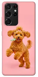 TPU чохол Demsky Happy poodle для Samsung Galaxy S21 Ultra