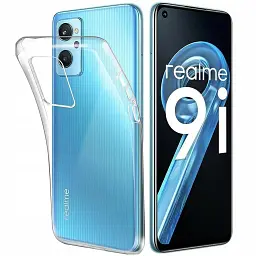 Силіконовий чохол BeCover для Realme 9i Transparancy (708124) - мініатюра 4
