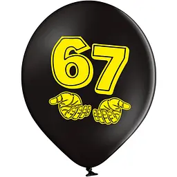 Повітряна кулька Six Seven 3103-1565 Жовтий   (5414395300334)