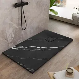 Душовий піддон Rea Magnum 80x100 carrara black REA-K7007, Мармур - мініатюра 3