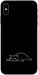 TPU чохол Demsky Lazy cat для Apple iPhone X (5.8")