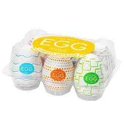 Набір мастурбаторів-яєць Tenga Egg Variety Pack Standard (6 шт)