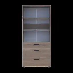 Шафа для одягу Doros Торн Кремона Канноло 2 ДСП/3Ш (полиці) 90х51.6х200 (44900430) - мініатюра 8